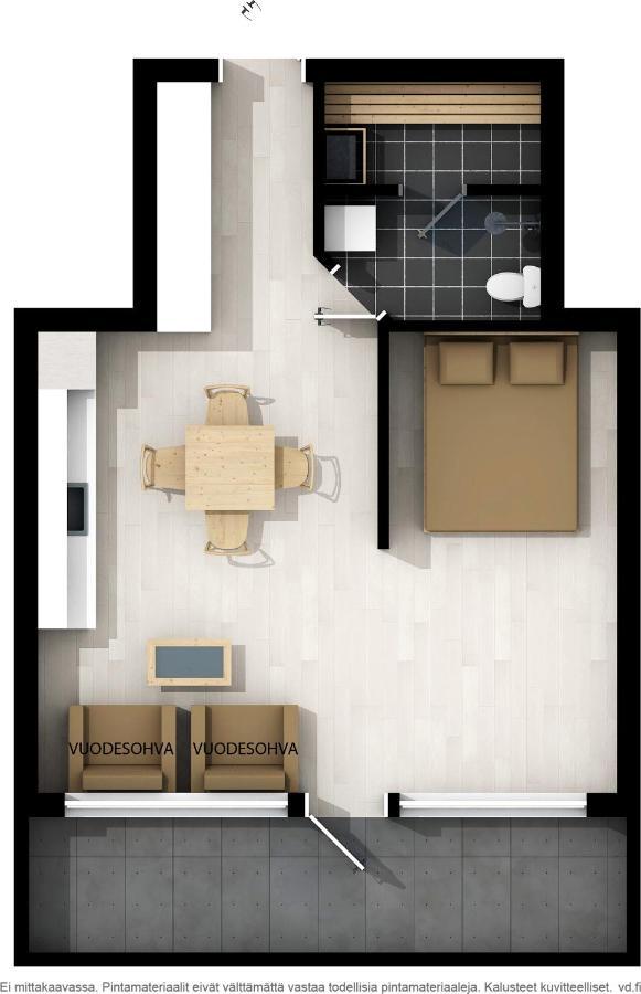 Levin Keskusta, Marjanalppi A3 Apartment ภายนอก รูปภาพ